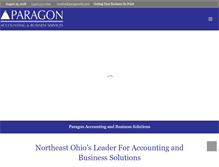 Tablet Screenshot of paragonabs.com